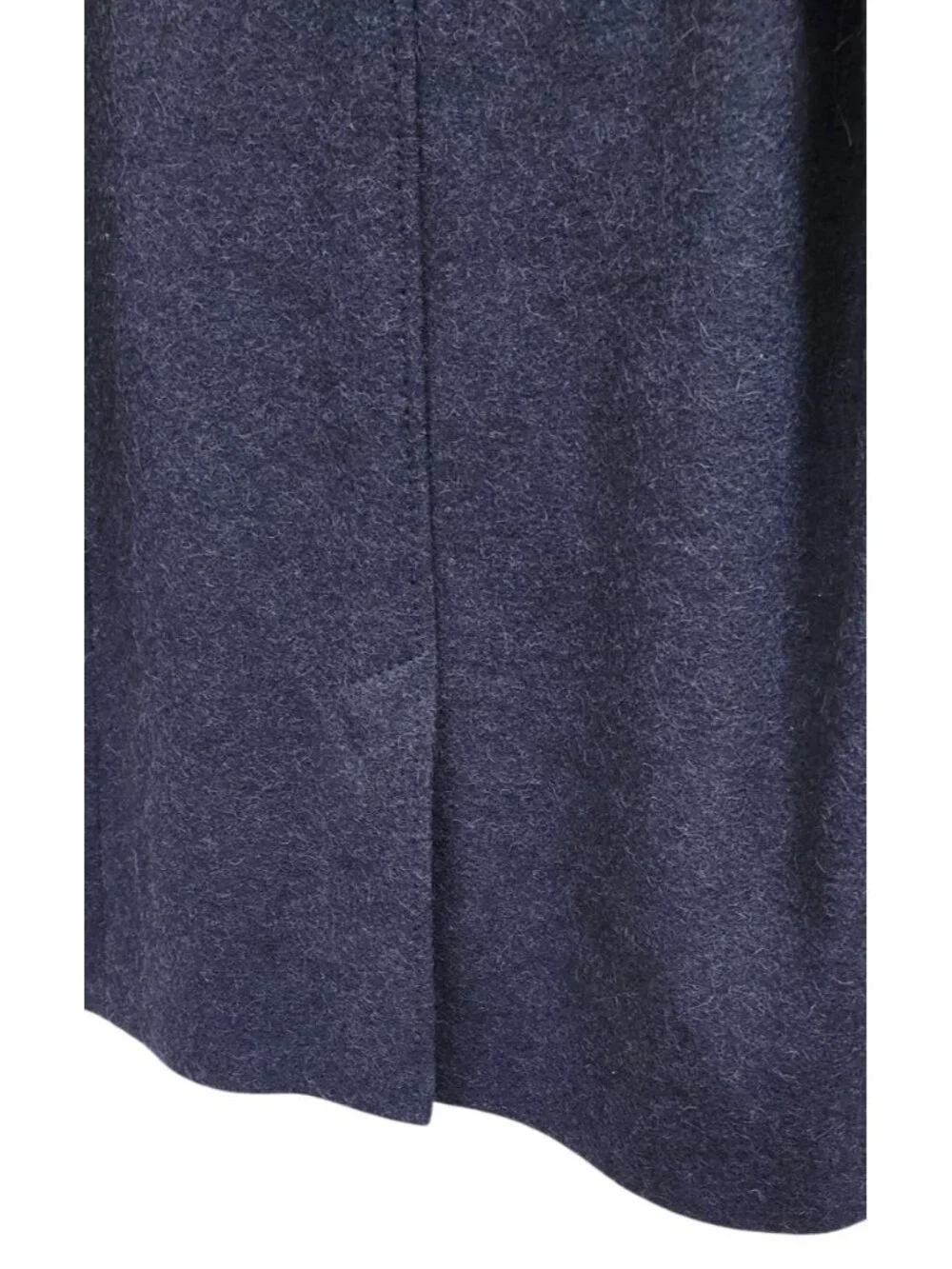 BOSS Hugo Boss Alpaca Virgin Wool Coat Men’s Size 50 Navy Blue Luxury Overcoat